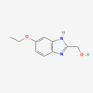 molecular formula C10H12N2O2 B3021136 (5-ethoxy-1H-benzimidazol-2-yl)methanol CAS No. 889961-14-2