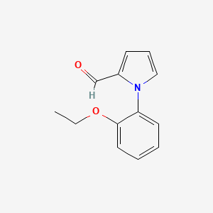 molecular formula C13H13NO2 B3021143 1-(2-ethoxyphenyl)-1H-pyrrole-2-carbaldehyde CAS No. 299164-56-0