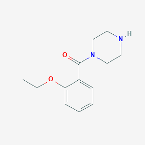 molecular formula C13H18N2O2 B3021149 1-(2-Ethoxybenzoyl)piperazine CAS No. 926254-20-8