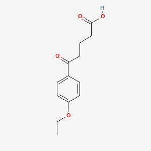molecular formula C13H16O4 B3021150 5-(4-Ethoxyphenyl)-5-oxopentanoic acid CAS No. 34670-10-5