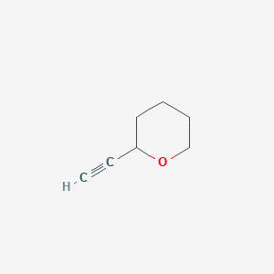 molecular formula C7H10O B3021154 2-ethynyloxane CAS No. 76928-53-5