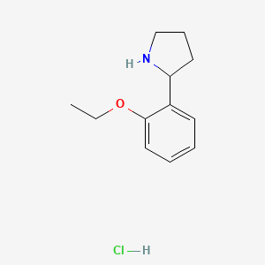 2-(2-Ethoxyphenyl)pyrrolidine hydrochloride