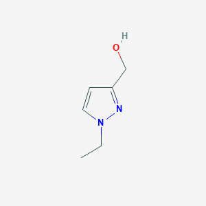 molecular formula C6H10N2O B3021205 (1-ethyl-1H-pyrazol-3-yl)methanol CAS No. 1007489-05-5