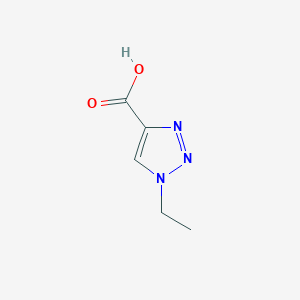 molecular formula C5H7N3O2 B3021208 1-Ethyl-1H-1,2,3-triazole-4-carboxylic acid CAS No. 1211541-99-9