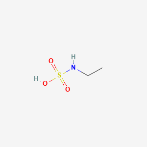 molecular formula C2H7NO3S B3021223 Ethylsulfamic acid CAS No. 4626-94-2