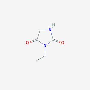 molecular formula C5H8N2O2 B3021226 3-乙基咪唑烷-2,4-二酮 CAS No. 2221-20-7