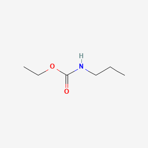 molecular formula C6H13NO2 B3021227 丙基氨基甲酸乙酯 CAS No. 623-85-8