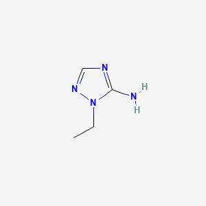 molecular formula C4H8N4 B3021228 1-Ethyl-1H-1,2,4-triazol-5-amine CAS No. 58661-94-2