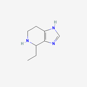 molecular formula C8H13N3 B3021229 4-Ethyl-4,5,6,7-tetrahydro-3H-imidazo[4,5-c]pyridine CAS No. 64403-24-3