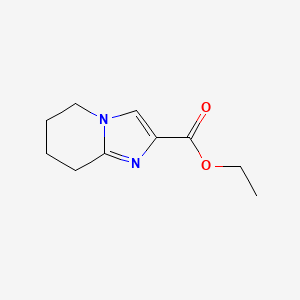 molecular formula C10H14N2O2 B3021244 Ethyl 5,6,7,8-tetrahydroimidazo[1,2-a]pyridine-2-carboxylate CAS No. 67286-71-9