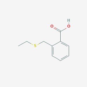 molecular formula C10H12O2S B3021245 2-[(Ethylsulfanyl)methyl]benzoic acid CAS No. 176983-05-4