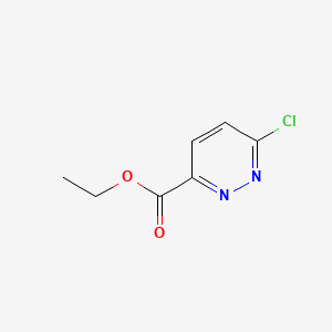 molecular formula C7H7ClN2O2 B3021258 Ethyl 6-chloropyridazine-3-carboxylate CAS No. 75680-92-1