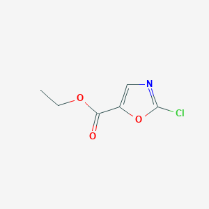 molecular formula C6H6ClNO3 B3021262 Ethyl 2-chlorooxazole-5-carboxylate CAS No. 862599-47-1