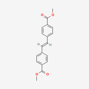 molecular formula C18H16O4 B3021275 Dimethyl 4,4'-stilbenedicarboxylate CAS No. 34541-73-6