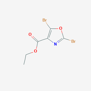 Ethyl 2,5-dibromo-1,3-oxazole-4-carboxylate