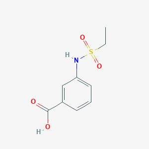 molecular formula C9H11NO4S B3021287 3-[(Ethylsulfonyl)amino]benzoic acid CAS No. 117292-19-0