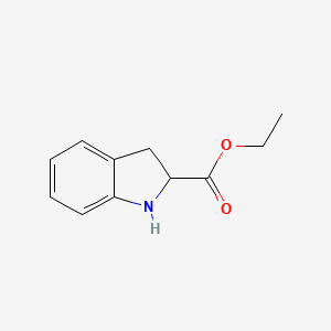 molecular formula C11H13NO2 B3021296 Ethyl Indoline-2-carboxylate CAS No. 50501-07-0
