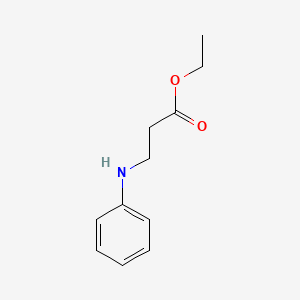 molecular formula C11H15NO2 B3021320 Ethyl 3-(phenylamino)propanoate CAS No. 62750-11-2