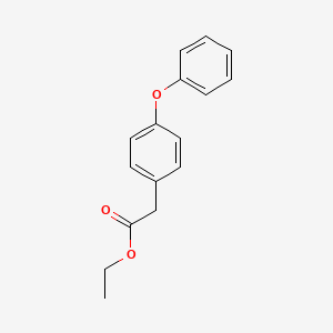 molecular formula C16H16O3 B3021339 2-(4-苯氧基苯基)乙酸乙酯 CAS No. 14062-26-1
