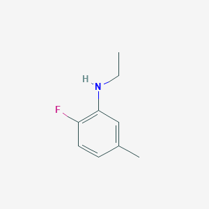 molecular formula C9H12FN B3021343 N-ethyl-2-fluoro-5-methylaniline CAS No. 260402-35-5