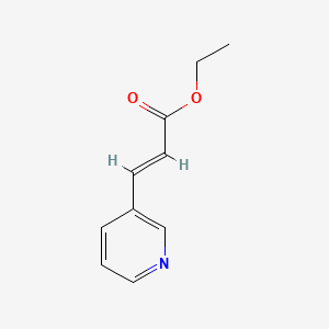 molecular formula C10H11NO2 B3021345 (E)-3-(吡啶-3-基)丙烯酸乙酯 CAS No. 28447-17-8