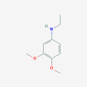 molecular formula C10H15NO2 B3021348 N-ethyl-3,4-dimethoxyaniline CAS No. 32953-13-2