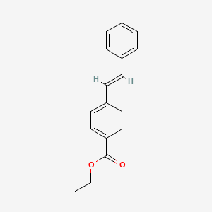 molecular formula C17H16O2 B3021355 (E)-乙烯基苯甲酸乙酯 CAS No. 109463-48-1