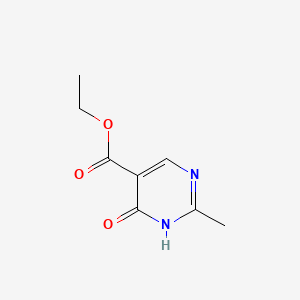 molecular formula C8H10N2O3 B3021375 4-羟基-2-甲基嘧啶-5-羧酸乙酯 CAS No. 67383-32-8