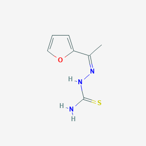 [(Z)-1-(furan-2-yl)ethylideneamino]thiourea