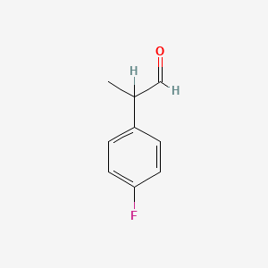 2-(4-Fluorophenyl)propanal