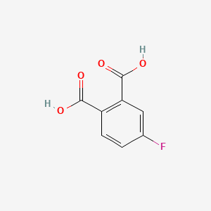 molecular formula C8H5FO4 B3021432 4-Fluorophthalic acid CAS No. 320-97-8