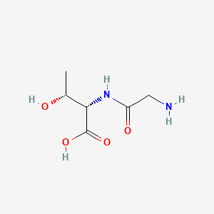 molecular formula C6H12N2O4 B3021445 Glycyl-L-threonine CAS No. 7093-70-1