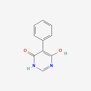 molecular formula C10H8N2O2 B3021451 5-Phenylpyrimidine-4,6-diol CAS No. 21237-18-3