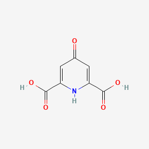 B3021461 Chelidamic acid CAS No. 499-51-4