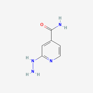 molecular formula C6H8N4O B3021463 2-Hydrazinoisonicotinamide CAS No. 1250010-23-1