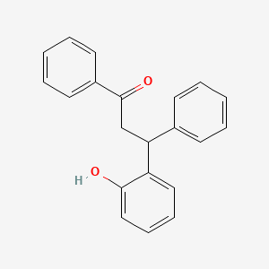 3-(2-Hydroxyphenyl)-1,3-diphenylpropan-1-one