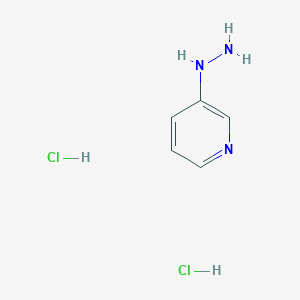 molecular formula C5H9Cl2N3 B3021488 3-Hydrazinylpyridine dihydrochloride CAS No. 364727-74-2