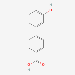 molecular formula C13H10O3 B3021499 3'-Hydroxybiphenyl-4-carboxylic acid CAS No. 220950-35-6