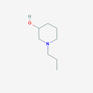 molecular formula C8H17NO B3021506 3-羟基-1-丙基哌啶 CAS No. 27361-79-1