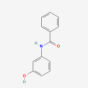 molecular formula C13H11NO2 B3021509 N-(3-Hydroxyphenyl)benzamide CAS No. 3743-28-0