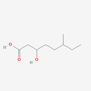 3-Hydroxy-6-methyloctanoic acid