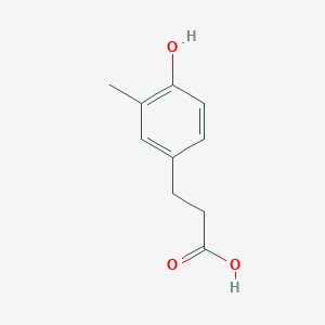 4-Hydroxy-3-methylphenylpropanoic acid