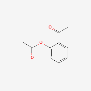 molecular formula C10H10O3 B3021538 2-Acetylphenyl acetate CAS No. 7250-94-4
