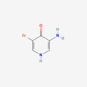 molecular formula C5H5BrN2O B3021550 3-Amino-5-bromopyridin-4-ol CAS No. 722447-33-8