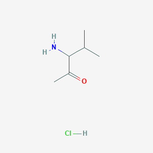 molecular formula C6H14ClNO B3021552 2-Keto-3-amino-4-methylpentane hydrochloride CAS No. 5440-22-2