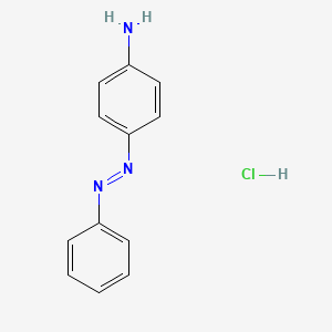 molecular formula C12H12ClN3 B3021562 4-Aminoazobenzene hydrochloride CAS No. 287481-35-0