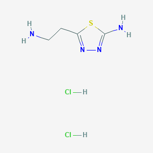 5-(2-Aminoethyl)-1,3,4-thiadiazol-2-amine
