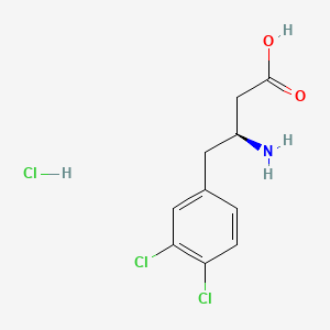 (S)-3-Amino-4-(3,4-dichlorophenyl)butanoic acid hydrochloride