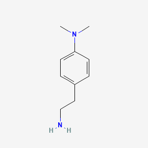 molecular formula C10H16N2 B3021582 4-(2-aminoethyl)-N,N-dimethylaniline CAS No. 52632-05-0