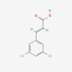 molecular formula C9H6Cl2O2 B3021595 3-(3,5-Dichlorophenyl)acrylic acid CAS No. 20595-53-3